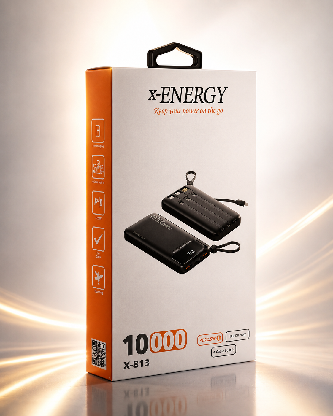پاوربانک ایکس انرژی مدل X-813 22.5W ظرفیت 10000 میلی آمپر ساعت