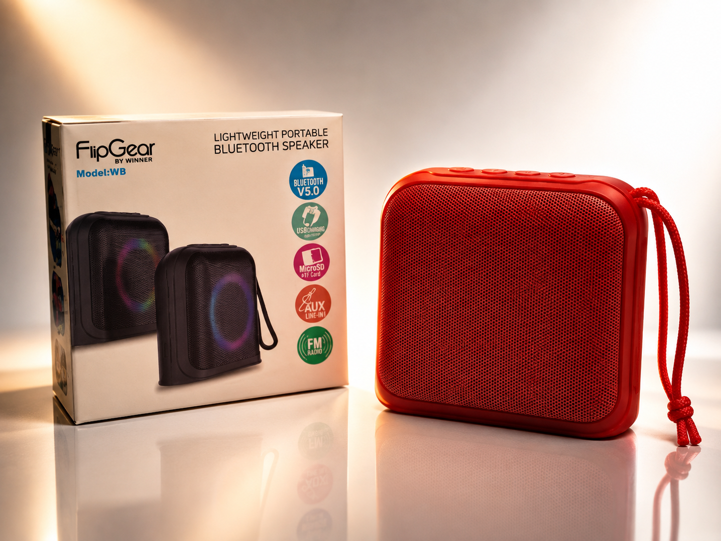 اسپیکر بلوتوثی FlipoGear مدل W8