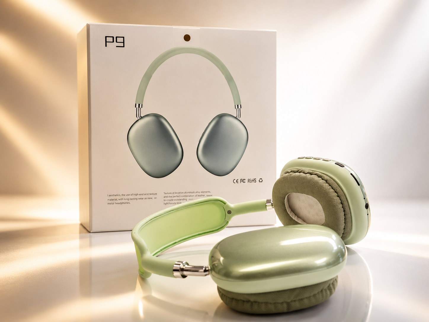 هدفون بی‌سیم P9 طرح ایرپاد مکس